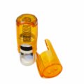 Kvalitní samonamáčecí textové razítko Shiny R-512 v oranžové transparentní barvě