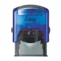 Kvalitní samonamáčecí textové razítko Shiny S-841 v modré transparentní barvě