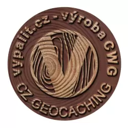 CWG/SWG osobní a eventové, modřínový suk, větev s letokruhy, inverzní