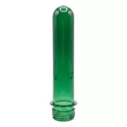 Krabička na kešku, PET preforma malá - světle zelená transparentní barva