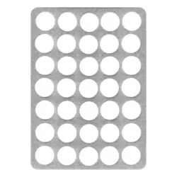 Pěnový držák na 35 CWG/SWG na skladování CWG v šanonech z pružné mirelonové pěny