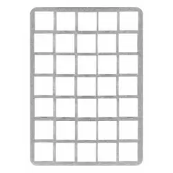 Pěnový držák na 35 SQ na skladování SQ v šanonech z pružné mirelonové pěny