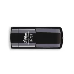Kapesní textové samonamáčecí razítko S-722 Handy Stamp v černé barvě