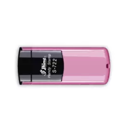 Kapesní textové samonamáčecí razítko S-722 Handy Stamp ve světle růžové barvě