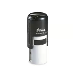 Kvalitní samonamáčecí textové razítko Shiny R-517 v černé barvě