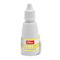 Žlutá razítková barva pro doplnění razítkových polštářků a podušek