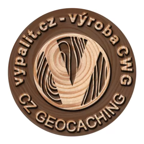 CWG/SWG osobní a eventové, smrkový suk, smrk větev s letokruhy, inverzní